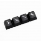 4-in-1 OEM Profile ABS Backlit Replacement Keycaps Kit for Cherry MX Switch CSGO / Arrows